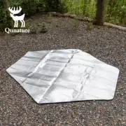 Qunature Outdoor Camping Groundsheet Aluminium Film Hexagonal Moisture Proof