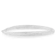 Sterling Silver Textured Bunch Of Seven Bangles