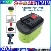 Battery Adapter for Ryobi 18V Li-ion Convert to for bosch 18V Power Tool Drill