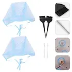 6 PCS Highlight Cap Brush Set Hair Stylist Essentials Caps for Dying
