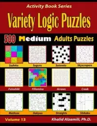 在飛比找博客來優惠-Variety Logic Puzzles: 500 Med
