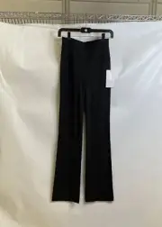 ATHLETA Elation Ultra High Rise Split Flare Pants Women's Size M Black