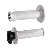 Odi V2 No-Waffle MX Lock-On Grips White - Soft Compound
