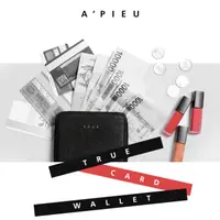 在飛比找蝦皮購物優惠-👛正品現貨 A'PIEU APIEU 唇膏 多用收納 票卡夾