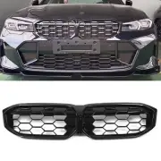 Car Front Kidney Grille Grill For BMW 3 Series G20 23-24 W/ Camera Hole BLK MA (for: BMW)