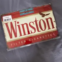 在飛比找蝦皮購物優惠-知名香菸金屬牌 Winston 雲斯頓 天香 America