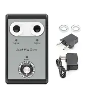 Spark Plug Tester Dual Hole Diagnostic Tool Gasoline Car Ignition Analyzer 12V