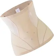 [Ipetboom] Waist Slimming Belt Wrist Girdle Postpartum Bellyband for Recovery Belly Slimmer Elastic and Comfortable for Daily Use Beige