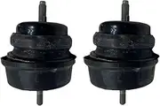 ALQYBD L & R Motor Mount Kit Compatible for Hyundai Genesis Coupe 2.0L 2013-2014 21812-2M050 21812-2M150 Transmission Mount Engine Motor Mount Set Motor Mount Kit Automotive Replacement Engines
