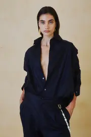 ANNE - TAILORED POPELINE SHIRT