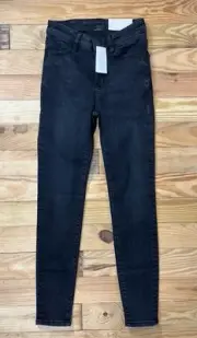 American Eagle Next Level Stretch Black High Rise Jegging Jeans Women’s Size 2