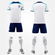 Size L England World Cup Sport Host Stadium Fans Supporter National Team Soccer Footaball Short sleeves T Shirt Trousers Socks