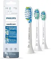 Philips Sonicare Genuine Toothbrush Head Variety Pack, C3 Premium Plaque Control and C2 Optimal Control, 3 Brush Heads, White, HX9023/69