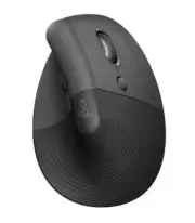 Logitech ERGO LIFT Graphite wireless mouse 1000 DPI Logi Bolt USB receiver 1-Yea