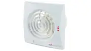 Exhaust Fan 100 MM Pipe Channel Humidity Sensor Quiet Wall Fan Vent