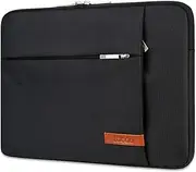 Lacdo Laptop Sleeve Case for 16 inch New MacBook Pro M4/M3/M2/M1 Pro/Max A3403 A3186 A2991 A2780 A2485 A2141 2024-2019 | 15 inch Surface Laptop 7th Copilot+PC/Surface Laptop 6 5 4 3 Computer Bag,Black