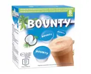 NESCAFE DOLCE GUSTO - BOUNTY HOT CHOCOLATE CAPSULES - 8 PODS = 8 CUPS - COCONUT