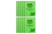 10x Spirax 70GSM 96 Page A4 14mm Dotted Third No.P109 Exercise Book Notebook