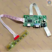 VGA LCD Controller Board diy Kit eDP Converter for HD-MI B140HAN01.2 B140HAN01.3