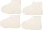 2 Pairs Shoe Cover Foldable Overshoes Shoe Rain Protectors Reusable Boots Covers Waterproof Boots Covers/26