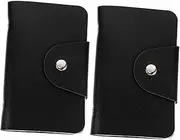 Nail Plate Holder Bag Pcs Storage for Nail Stamping Templates Snap Button Card Holder Compact Wear-resistant