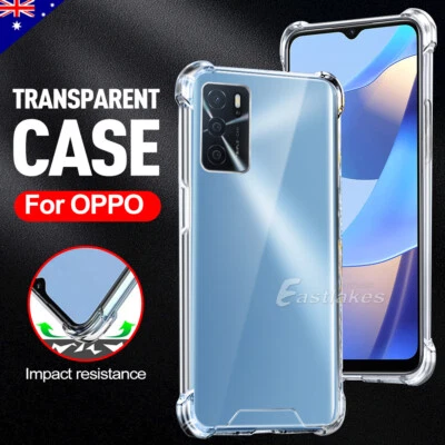 Heavy Duty Silicone Bumper Shockproof Case Cover For Oppo A16S A54S CPH2271