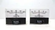 2 New Old Stock Train Control Panel Meters DC & Amperes by Micro-Mark Brand New