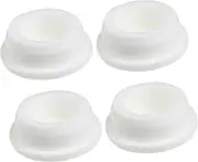 4 Pcs Basin Water Plug Silicone Sink Stopper Sealing Sink Stopper Bathtub Filter net Kitchen Silicone tub Stopper Suction Sink Stopper Strainer Absorb Water White Silica Gel