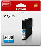 Canon PGI2600XLC Cyan Ink Tank for Canon Maxify MB5160 Home Office Printer