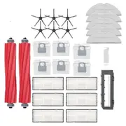 Replacement Parts for S7 MaxV Ultra: Brush, HEPA Filter, Mop Cloth, Dust Bag