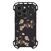 iPhone 16 Pro Ultra Bounce Case MagSafe Compatible Antique Floral