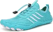 [Generic] Hike Barefoot Shoes Womens, Non-Slip Five Fingers Wide Toe Box Footwear Quick Dry Water Beach Sneakers