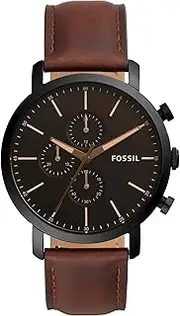 [FOSSIL] Luther Brown Analog Watch BQ2461