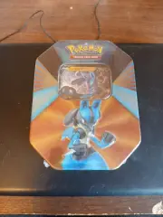 POKEMON TCG Forces V Lucario Tin Box Sealed
