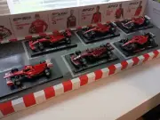 1:43 Ferrari F-1 Car Lot Bburago