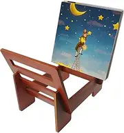 Album Storage Rack, Record Storage Organizer, Wooden Album Holder Organizer Display Stand, Record Storage Rack, Album Holder Documents and Papers