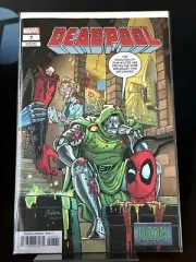 DEADPOOL #7 - Amanda Conner "DOOM" Variant Cover - Marvel Comics 2024