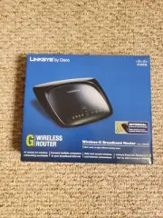 Linksys by Cisco Wireless G Broadband Router Model WRT54G2 Wi-Fi- Factory Sealed