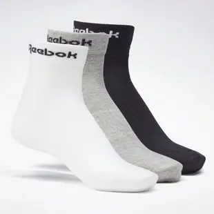 REEBOK ACTIVE CORE ANKLE SOCKS 3 PAIRS 腳踝襪 中性襪 訓練 三雙入 GH8168