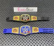 Mattel WWE Elite Brock Lesnar Raw + Smackdown Championship 6” Figure Belt Title