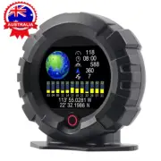 Off-Road Car Digital GPS 4x4 Inclinometer Compass HUD MPH KMH Speedometer Gauge