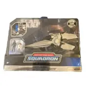Star Wars Micro Galaxy Squadron Shadow V-Wing Starfighter Rare 1 of 15,000