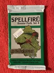 1994 DUNGEONS AND DRAGONS SPELLFIRE SET 4 FIRST EDITION (1) SEALED BOOSTER PACK