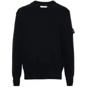 [Stone Island] Stone Island Compass-badge Sweater XXXL BLUE