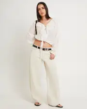 Maylee Low Rise Relaxed Denim Jeans