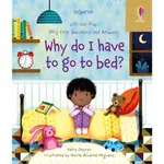 【USBORNE】初階知識 問與答 硬頁翻翻書 Q&A  WHY DO I HAVE TO GO TO BED?