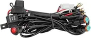 Lightfox 2 Way High Beam Wiring Harness w/DT 2-Pin Connectors for LED Light Bar