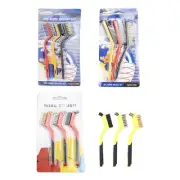 3x/Set Wire Brush for Handle Metal Fiber Brush Brush Tools for S