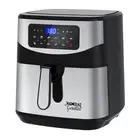 Kitchen Couture 1800W LED Digital 12L Air Fryer Non-Stick 38.5x35cm Silver