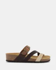 Miss Sofie Odessa/Natural Multi Womens Wedges 36